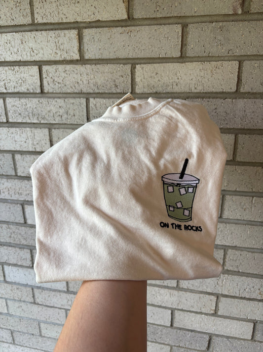 ON THE ROCKS- Matcha T-Shirt