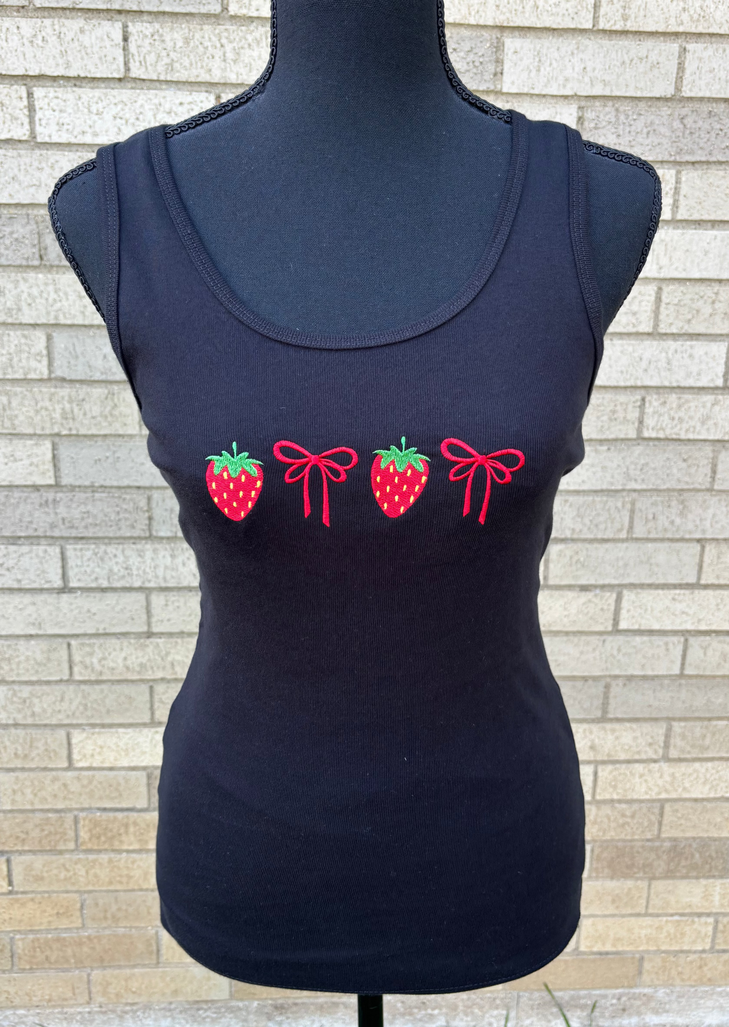 Strawberries and Bows