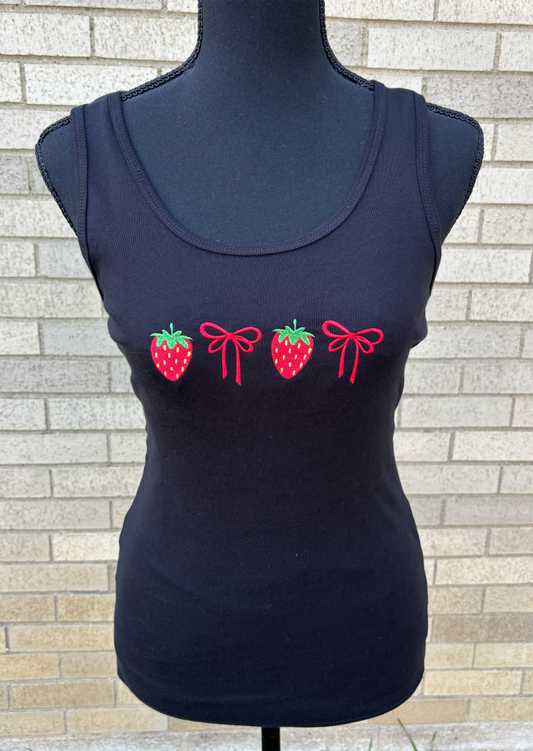 Strawberries and Bows